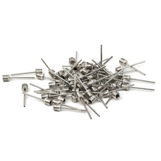 HIK 3 6 chiếc Máy bơm không khí bằng thép không gỉ Kim cho bóng đá Bóng chuyền bóng rổ