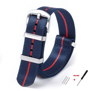 Dây Đeo Bằng Nylon Chất Lượng Cao Cho Đồng Hồ Quân Đội Tissot 300 20 / 22mm