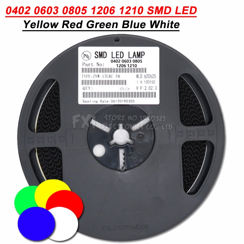 Set Di 10 Cavi LED SMD 0805 Per Modellismo, Facile Installazione, Effetto Illuminazione Realistico