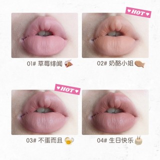 FLORTTE Son Môi Dạng Kem Dưỡng Ẩm Và Làm Trắng Môi Hiệu Quả