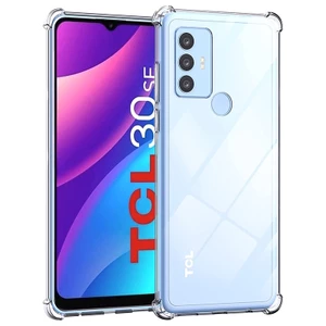 Dành Cho TCL 30 SE 306 305 408 405 406 406s 403 20 R 5G Crystal Clear Cover Chống Trầy Xước Vỏ TPU Chống Sốc