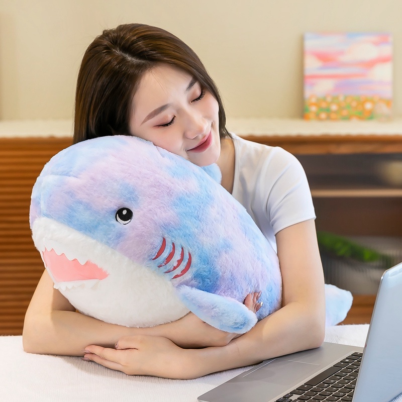 Gấu bông RYTANDA hình cá mập dễ thương dùng làm quà tặng sinh nhật/Giáng sinh cho trẻ em/trang trí nhà cửa