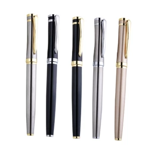 MOON Signature Pen Rolling Pen Mực khô nhanh 0 5mm Fine Point Rollerball Pen Straight Liquid Gel Ink Pen để viết