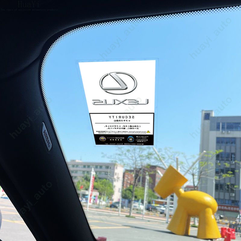 Miếng Dán Tĩnh Điện Trang Trí Kính Chắn Gió Xe Hơi Lexus Lx Gx Rx Ls Gs Sc Es Is