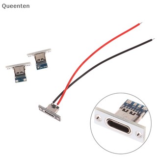 Đầu Nối Cổng Sạc USB Type C 2Pin 2P 4P Chống Thấm Nước