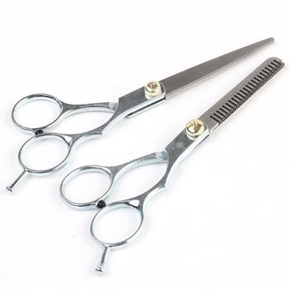 Kéo cắt tóc EARTHLYCO bằng thép không gỉ cao cấp 6.0 inch, kéo tỉa mỏng, cho cửa hàng cắt tóc