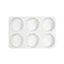 Cc 6Cells Khuôn Socola Silicon DIY Fondant Khuôn Hình Hoa Chất Liệu Silicon Khuôn Nướng Bánh DIY Trang Trí Bánh T