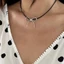 Mya Tinh Tế Nơ Mặt Dây Chuyền Vòng Cổ Cho Nữ Áo Len Mùa Hè Chokers Trang Sức