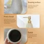 Chai bơm ép gốm DELMER, Chai nước rửa tay 400ml sang trọng, Gel tắm vàng đơn giản Bình sữa Bắc Âu Hộp đựng đồ vệ sinh