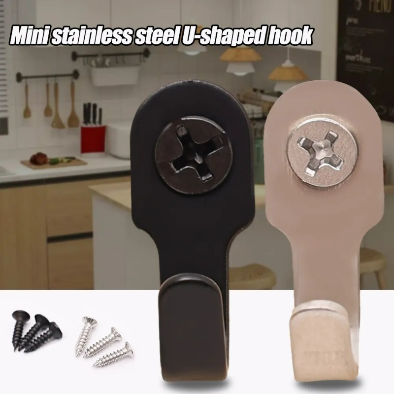 Móc đục lỗ hình chữ U bằng thép không gỉ Mini