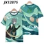 Áo Thun Unisex Cosplay Alhaithem Genshin Impact, Thiết Kế 3D, Phù Hợp FanAnime, Plus Kích Cỡ