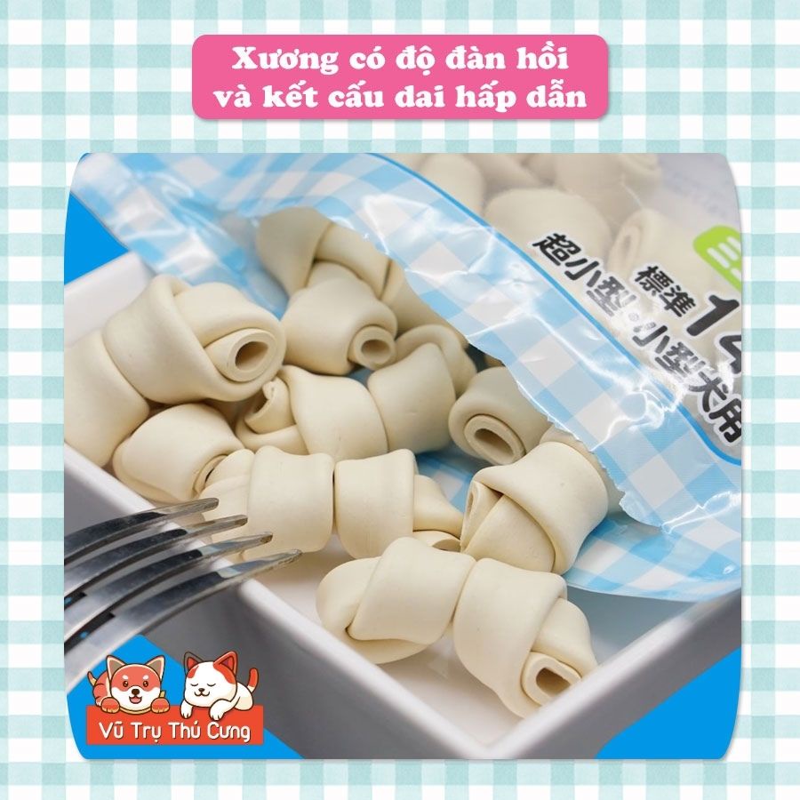 Xương Sữa Dê Bổ Sung Canxi Cho Chó DoggyMan 140g (14 cây)