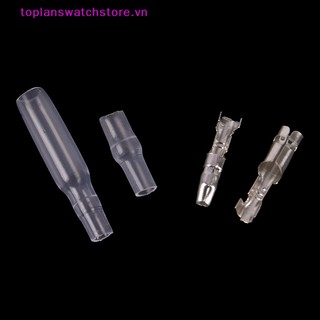 10 Bộ Đầu Nối Dây Điện Đường Kính 4mm Cho Xe Hơi