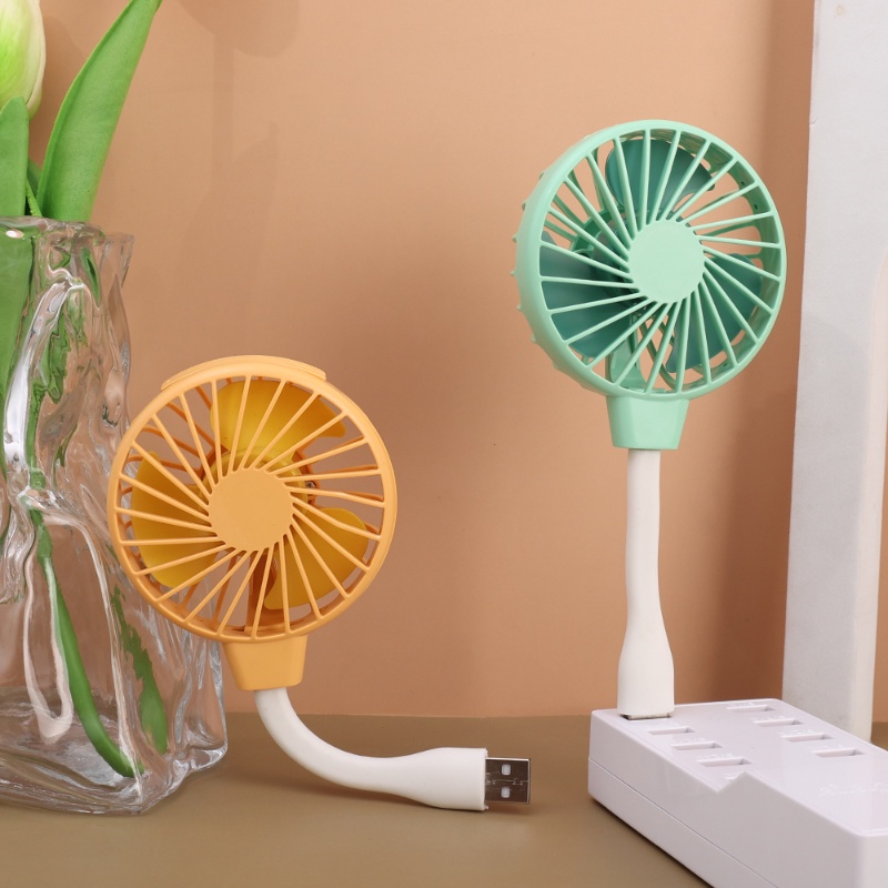 Quạt USB Mini Xoay 360 Độ Tiện Dụng° Quạt Làm Mát Di Động Tùy Chỉnh Không Gây Tiếng Ồn Kèm Sạc USB Tiện Dụng Cho Laptop / Máy Tính Bảng / Pin Sạc Dự