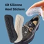 Miếng Silicone 4D Dán Gót Chân Chống Trượt Cho Nam Nữ