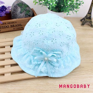 Mgg-toddler Bé Gái Cotton Mũ Chống Nắng Hoa Công Chúa Ngoài Trời Mùa Hè Xô Mũ Chống Nắng Trẻ Em Chuyến Đi Mũ