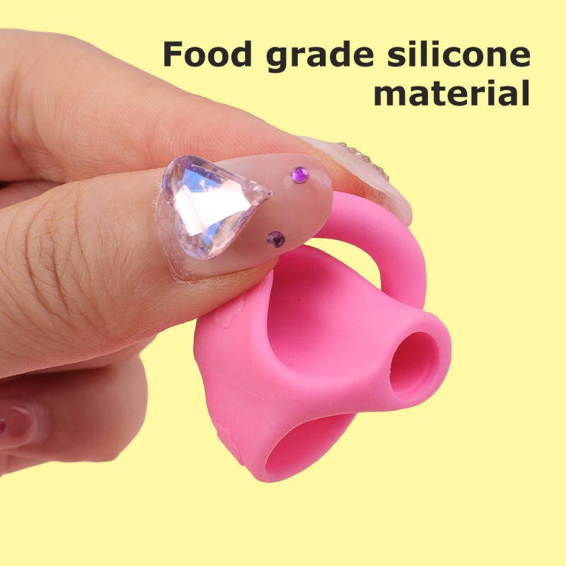 [Featured] Giá Đỡ Bút Bằng Silicon Ba Ngón Chỉnh Sửa Tư Thế Cầm Bút / Bút Viết Cho Trẻ Em / Học Tập