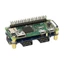 Mũ USB HUB cho Raspberry Pi Zero 2 W WH 3A 3B Plus 3 Model B 4x Cổng USB mở rộng có bề mặt sơn xỉn màu