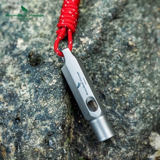 Còi Titan Sinh Tồn Khẩn Cấp Kèm Dây Đeo Cho Huấn Luyện Thể Thao