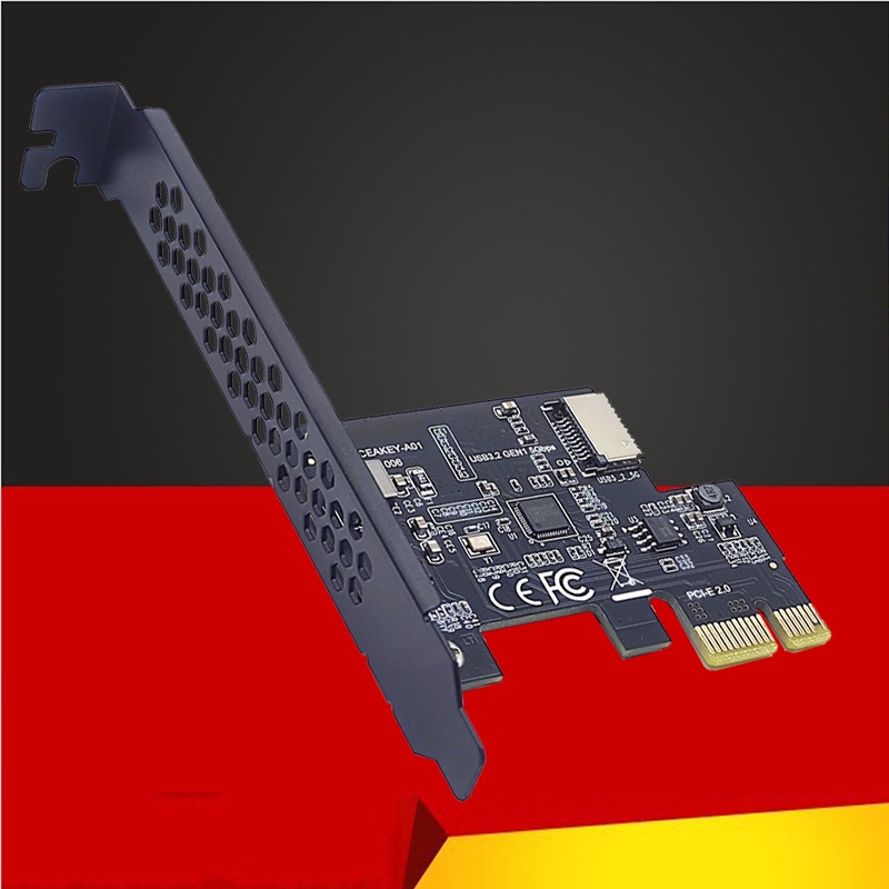 Thêm mới trên thẻ pci express 2.0 x1 usb 3.2 gen1 type-e thẻ pcie phía ...