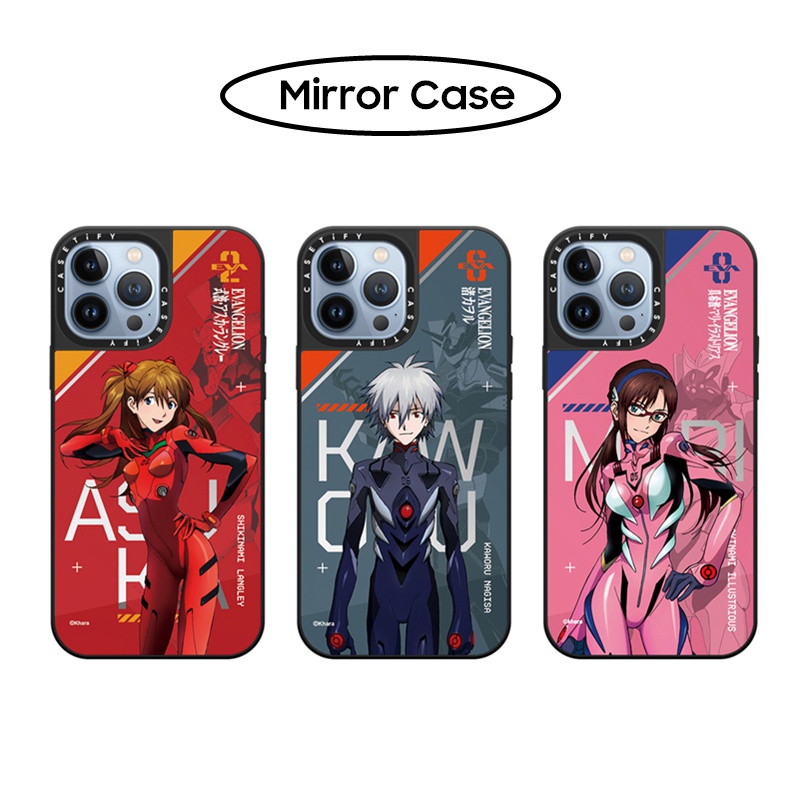 Casetify Ốp Điện Thoại silicone Mềm Mặt Gương eva asuka kaworu mari Cho  iphone 15 xr 11 12 13 14 plus pro max | Shopee Việt Nam