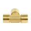 JUIC Vòi Barb, Tee Loại Đồng Ống Khớp, Bền 1 / 8 "1 / 2" 3 / 4 "1" Ống Đồng Lắp Ống Khí Nén Khớp Nối Bộ Chuyển Đổi Ống PE PU