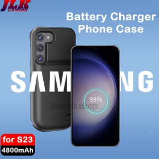 [JLK] Vỏ sạc pin di động 5000mAh cho sạc dự phòng Samsung S26 Ultra S25 S24 S22 S21 Plus 17 Air 16 15 14 / 13 / 12 / 11 Pro Max SE 6 / 6S / 7 / 8 Bank Power Điện thoại ngoài Vỏ sạc