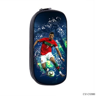 GC9 Cristiano Ronaldo Hộp đựng bút chì sáng tạo và đơn giản lưu trữ bút sinh viên dung lượng lớn văn phòng phẩm đa chức năng bo