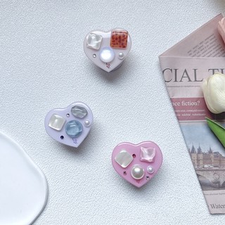 Giá Đỡ Điện Thoại Hình Trái Tim 3d Xinh Xắn