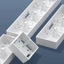 CAST Hộp Gắn Bên Ngoài Dây Sắp Xếp Công Tắc Và Ổ Cắm Gắn Trên Tường Áp Dụng Hộp Nối Bề Mặt