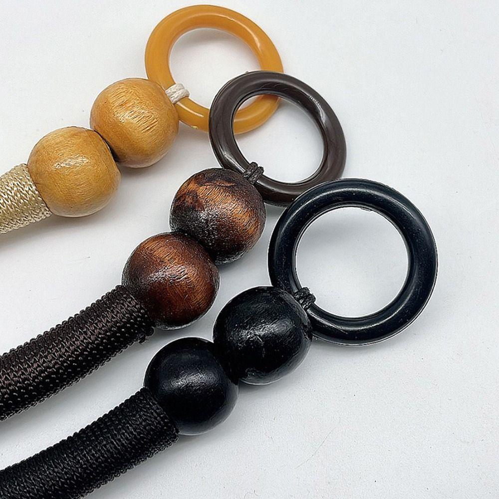 Dây đeo túi đeo vai JUIC Dây Nylon bằng gỗ Hạt DIY Tay cầm túi xách
