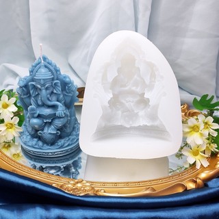 Khuôn silicone Làm Nến Hình Voi Xinh Xắn