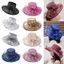 Mũ chống nắng YRBWD Mũ Organza thời trang thoáng khí ngoài trời