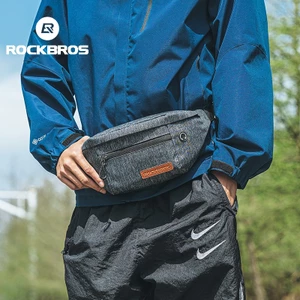 Rockbros Đi Xe Đạp Túi Thắt Lưng Xe Máy Đi Lại Thường Ngày Túi Bảo Quản Có Thể Điều Chỉnh 1.5L Ba Lớp Lưu Trữ Túi Đeo Ngang Phụ Kiện Xe Đạp