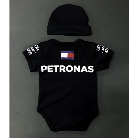 Phiên bản giới hạn: P3TR0N4S AMG Mercedes F1 Racing Team in họa tiết tay ngắn dễ thương cho bé trai bé gái WMDE