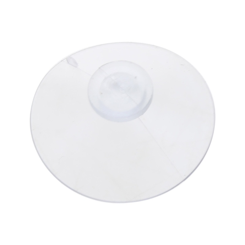 Mặt Trăng 50 Chiếc Ly Hút Trong Suốt Không Móc Đầu Nấm Hút Miếng Lót Nhựa Pvc Hút Cho Bàn Kính Có Thể Tái Sử Dụng