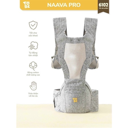 Địu em bé NAAVA PRO tiện lợi cho mẹ và bé 6102 Tobe - hanzomart