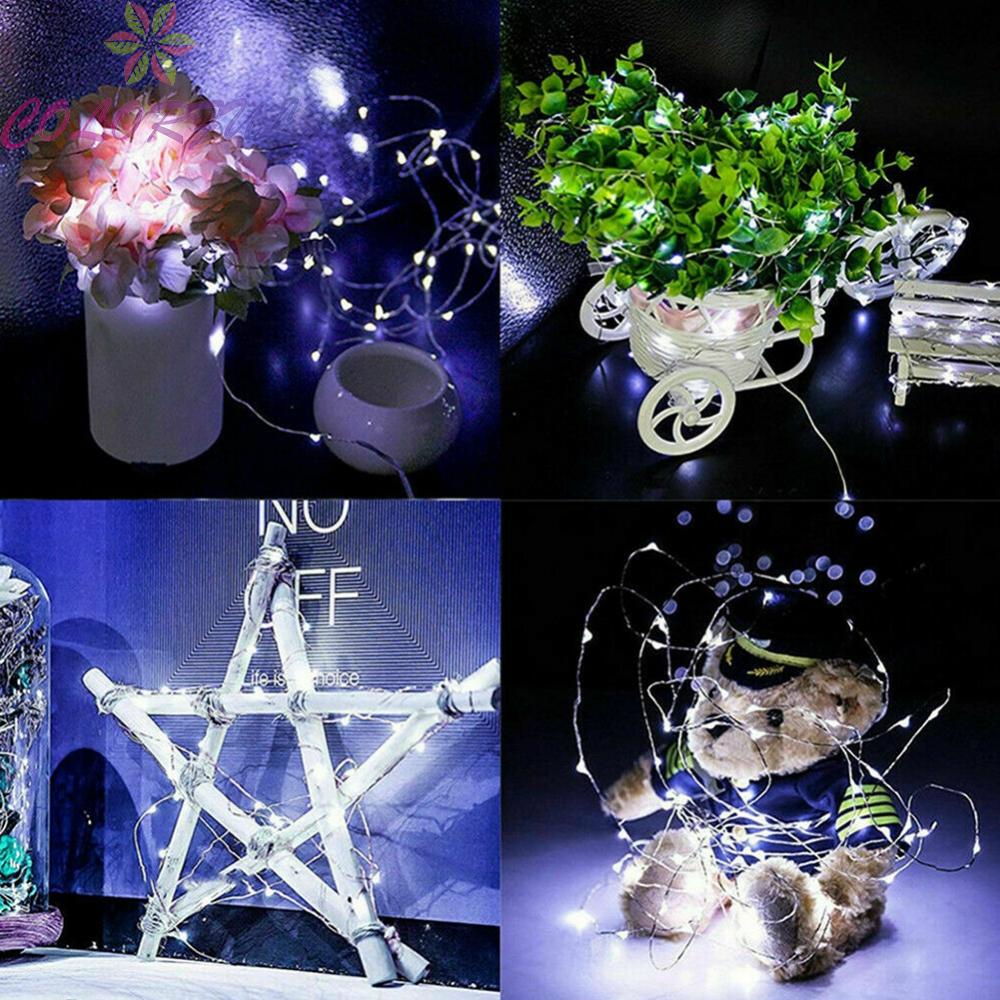 【COLORFUL】USB/LED Mini Rice Wire Copper String Fairy Lights Party Decor Christmas Gift