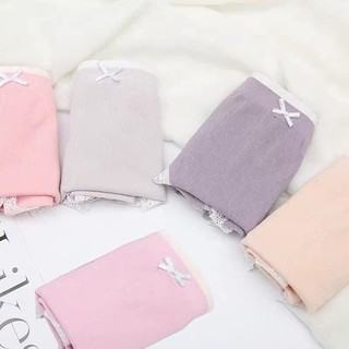 Hộp 5 Quần Lót Cotton Hồng Hạc 4 Chiều Co Giãn Luyoo11.vn