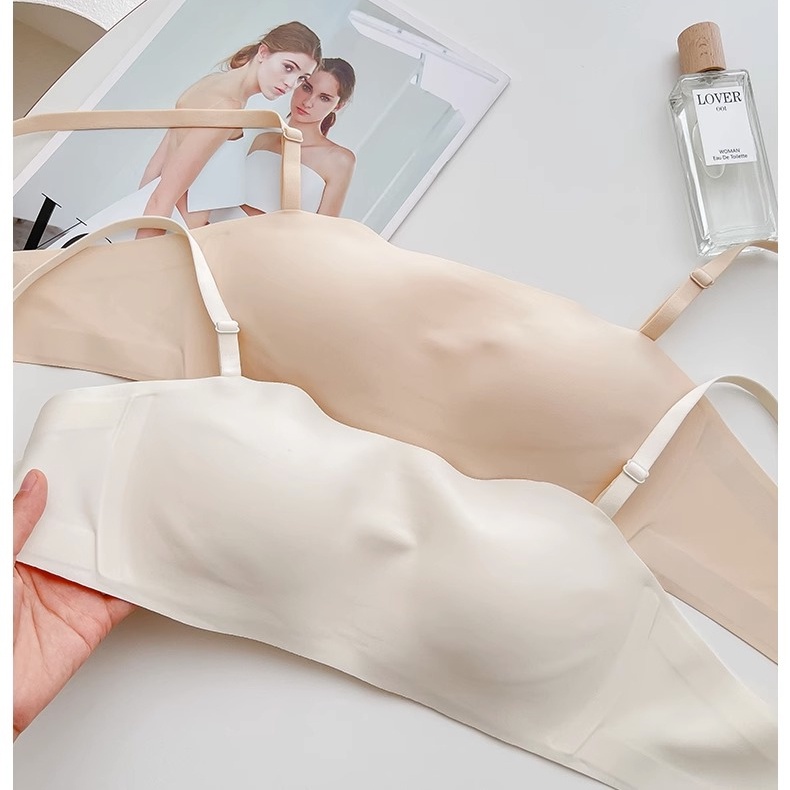 Áo Ngực Không Dây Không Đường May Có Thể Tháo Rời Thời Trang Cho Nữ 32-38AB