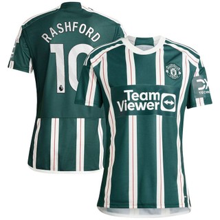 HQ2 Ma United Sân Khách Jersey Antony Martinez Mount Fernandes Rashford Sancho Thể Thao Tee Người Hâm Mộ Phiên Bản Plus Size QH1