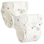 IAPPORTUNIA Tã có thể tái sử dụng, Tã có thể giặt được cho bé 3-15kg chống rò rỉ, Tã vải S M L chống thấm nước có thể điều chỉnh 0-12 tháng tuổi Trẻ sơ sinh