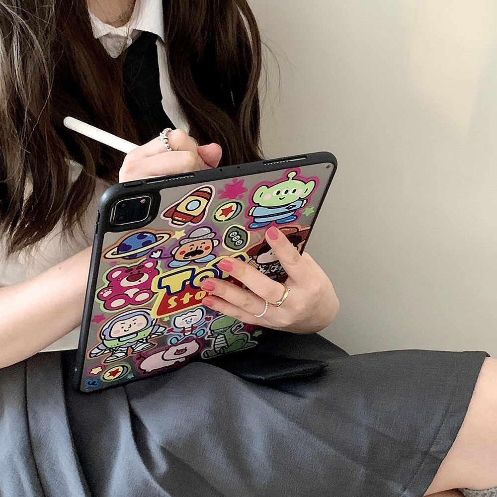 Vỏ bọc họa tiết cao bồi Tương thích với IPad 7 8 9 10th 11th A16 Air3 Air4 Air5 10.9 "Pro10.5 10.2" Pro11 Air11 M2 M3