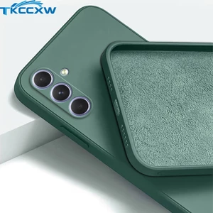 Ôp Điện Thoại Silicon Dẻo Vuông Sang Trọng Cho samsung galaxy a05 a05s a15 a25 Ốp
