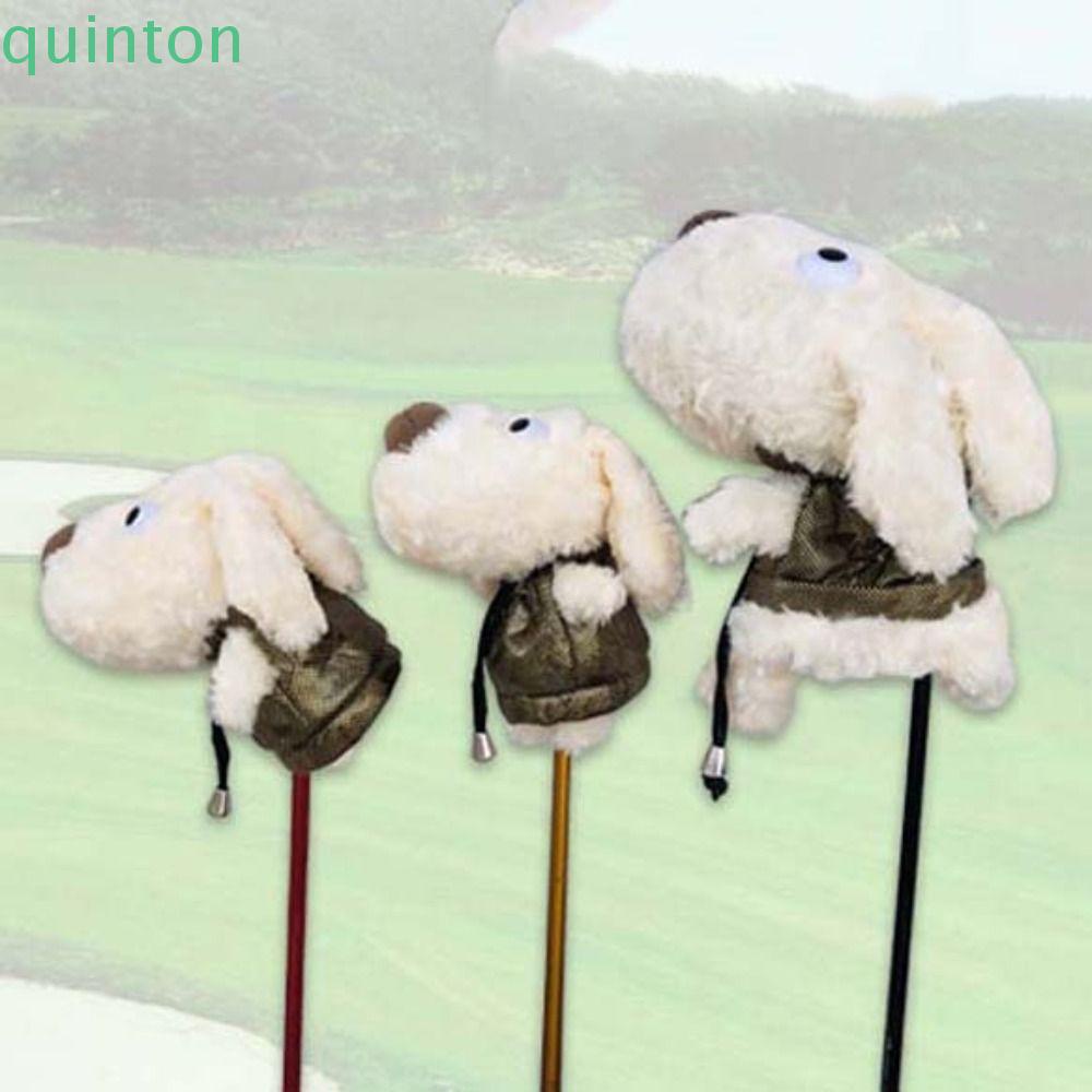Quinton dog golf cover accessores dog head protector mallet putter golf
