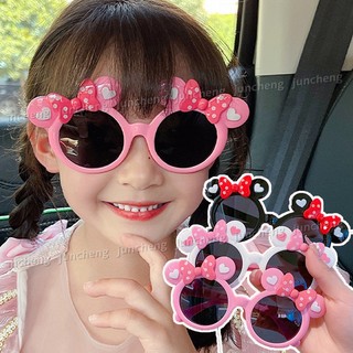 Thời Trang Hàn Quốc Kính Mát Trẻ Em Cho Bé Trẻ Em Kính Chống Nắng Hoạt Hình Dễ Thương Mickey Chống Nắng Cô Gái Bé Trai Bảo Vệ Tia UV Ngoài Trời Bóng Kính Mắt