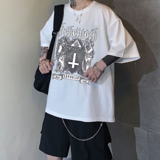 Áo Thun Đen Tay Ngắn In Họa Tiết Hoạt Hình Demon Slayer Phong Cách Hàn Quốc Cổ Điển Thời Trang Unisex 2023 Y2K