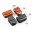 FUHUIOT Thắt Lưng Hộp Kính Nam Spectacle Case Da PU Treo Trên Thắt Lưng Người Trung Niên Và Người Cao Tuổi Túi Kính Mắt Kính Hộp Bảo Quản Gấp Kính Trường Hợp
