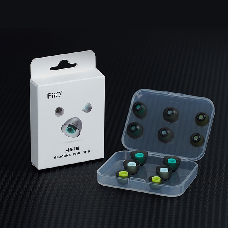 Tai Nghe Nhét Tai FiiO HS18 Đường Kính 5.0-6.5mm FH7S / FH7 / FD5 / FH9 Bằng Silicon