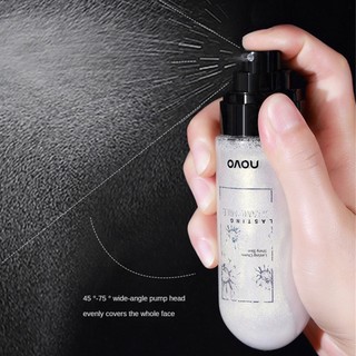 Xịt trang điểm dưỡng ẩm NOVO Chamomile Kiểm soát dầu dưỡng ẩm Màng khô nhanh Bền không thấm nước và chống mồ hôi Khóa cài đặt cả ngày 90ml ღ Pink Girl Bling Makeup Look